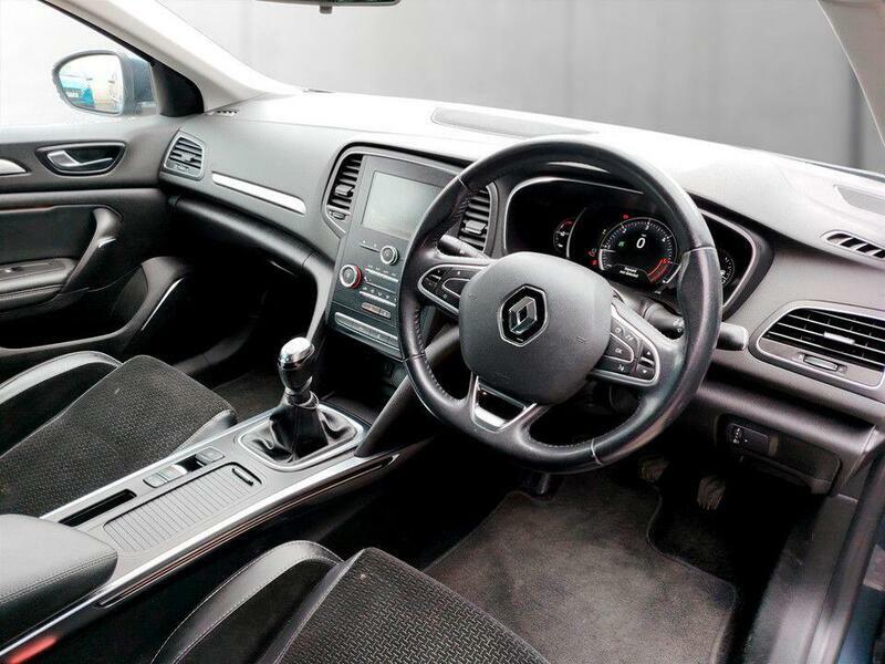 Renault Megane 1.5 Dci Signature Nav Sport Tourer Edc Euro 6 Blue #13