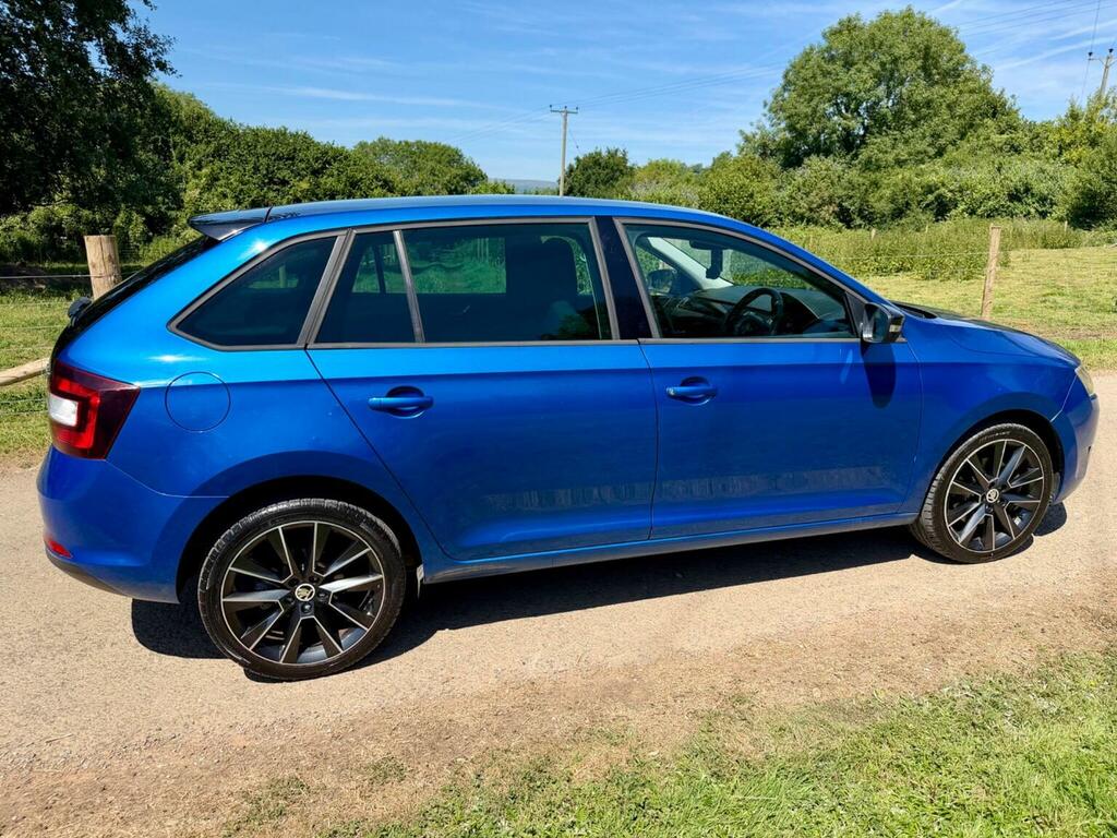 Skoda Rapid Spaceback 1.2 Tsi Se Sport Euro 6 Ss 2016 Blue #6