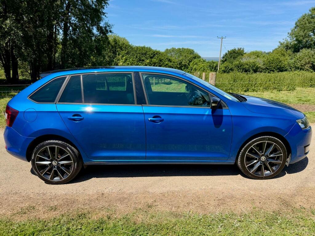 Skoda Rapid Spaceback 1.2 Tsi Se Sport Euro 6 Ss 2016 Blue #5