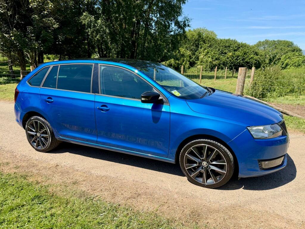 Skoda Rapid Spaceback 1.2 Tsi Se Sport Euro 6 Ss 2016 Blue #3