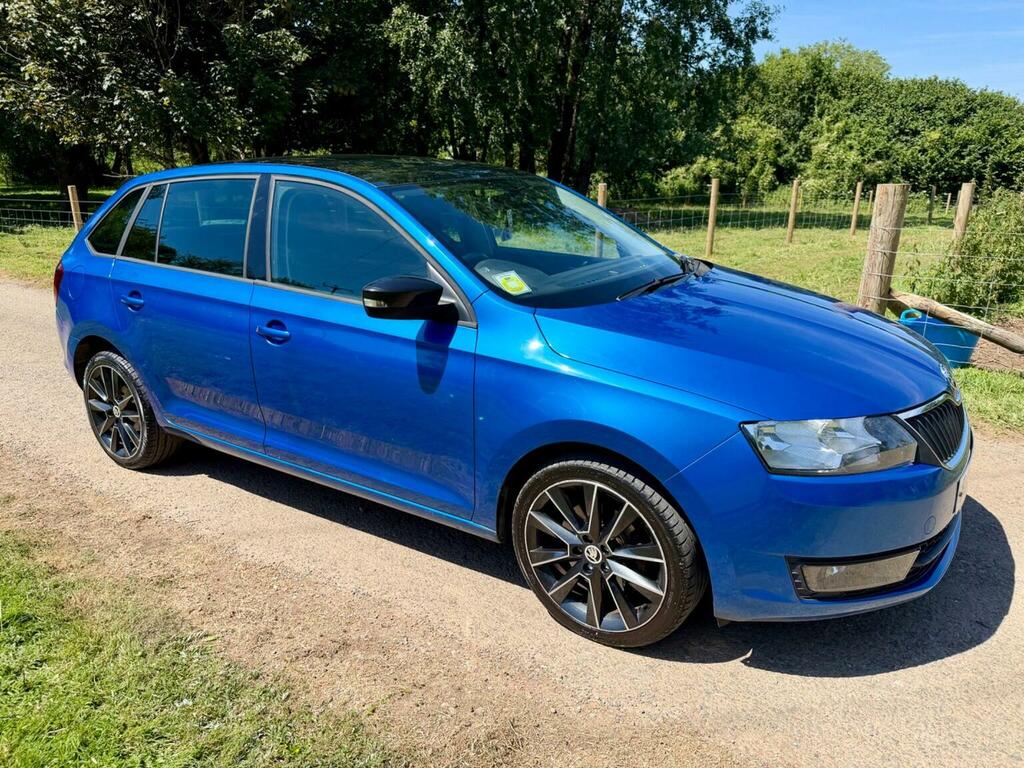 Skoda Rapid Spaceback 1.2 Tsi Se Sport Euro 6 Ss 2016 Blue #2