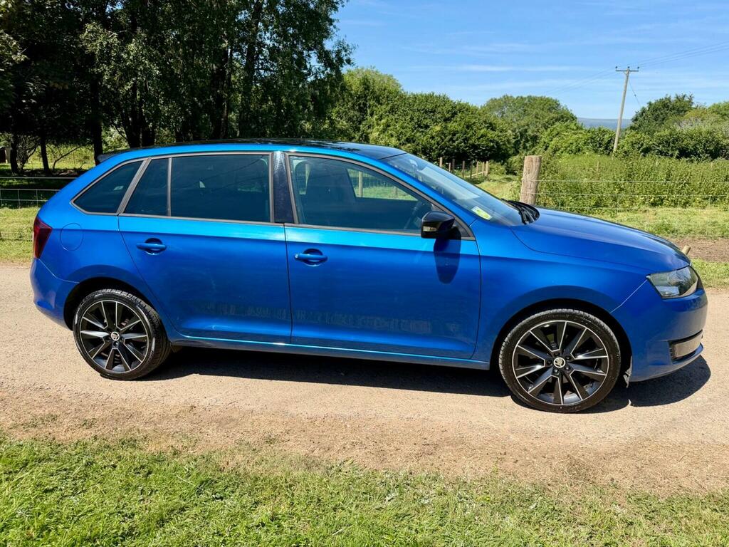Skoda Rapid Spaceback 1.2 Tsi Se Sport Euro 6 Ss 2016 Blue #4