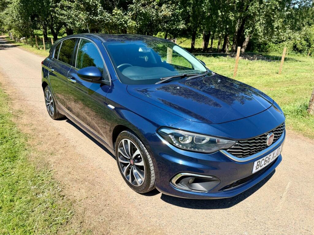 Fiat Tipo 1.6 Multijetii Lounge Euro 6 Ss 2017 Blue