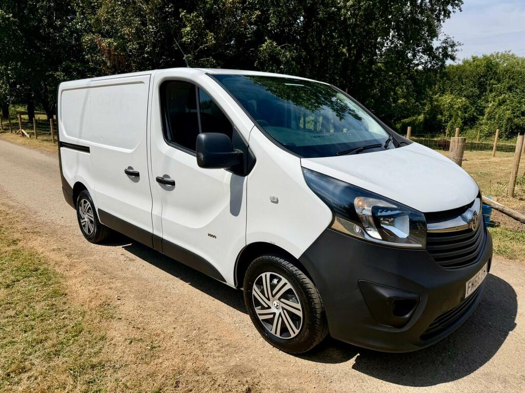 Vauxhall Vivaro 1.6 Cdti 2900 Ecoflex L1 H1 Euro 6 Ss 2017 White #2