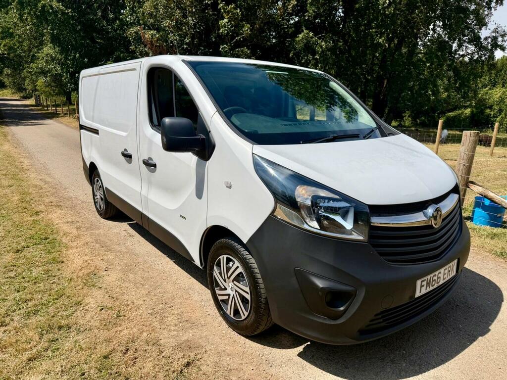 Vauxhall Vivaro 1.6 Cdti 2900 Ecoflex L1 H1 Euro 6 Ss 2017 White