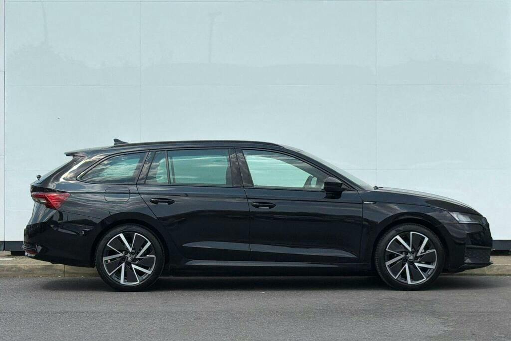 Skoda Octavia 1.5 Tsi E Tec Mhev Act Sportline Estate WD75ZDK Black #2