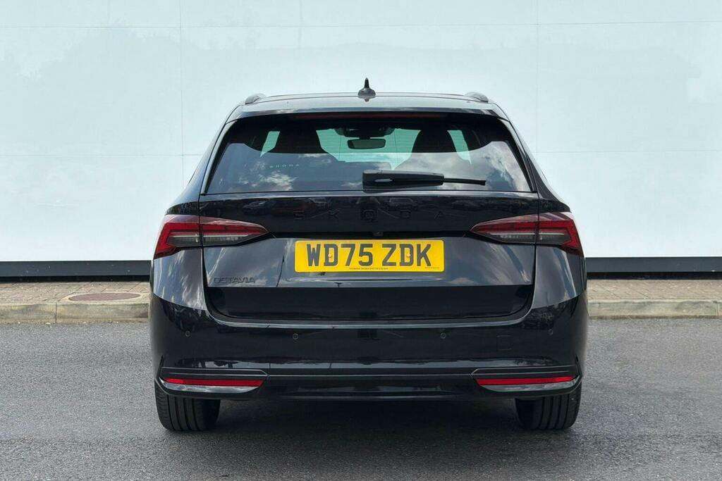 Skoda Octavia 1.5 Tsi E Tec Mhev Act Sportline Estate WD75ZDK Black #4