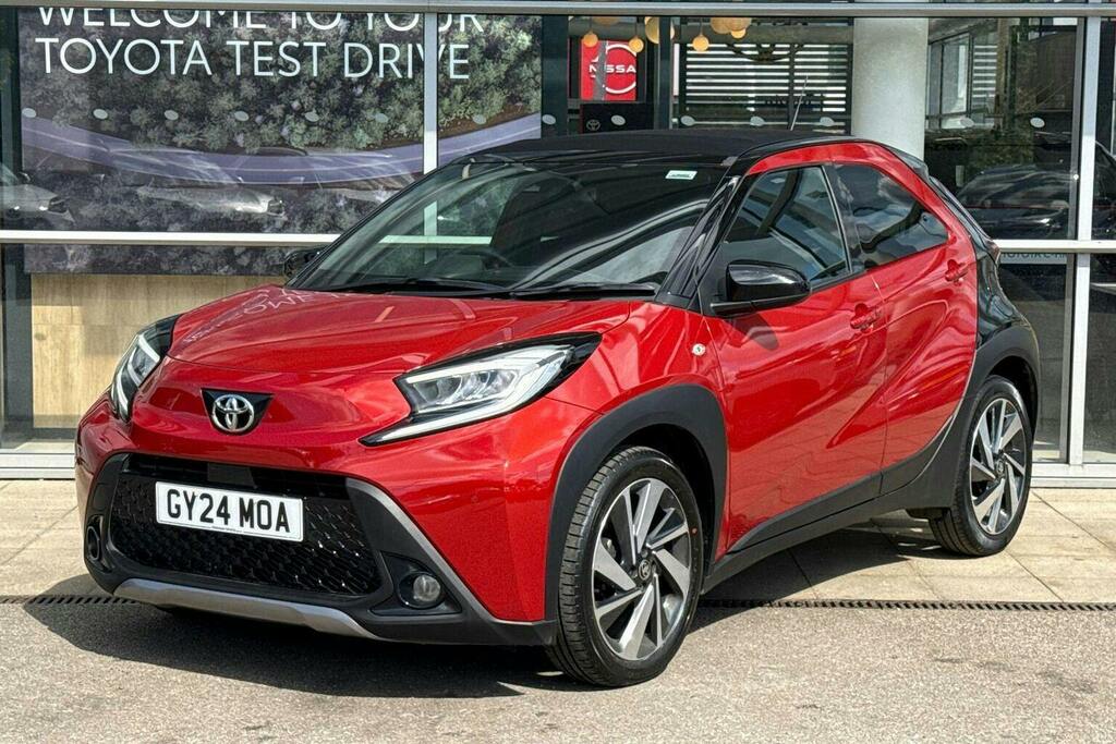 Toyota Aygo X 1.0 Vvt I Exclusive Hatchback GY24MOA Red #3