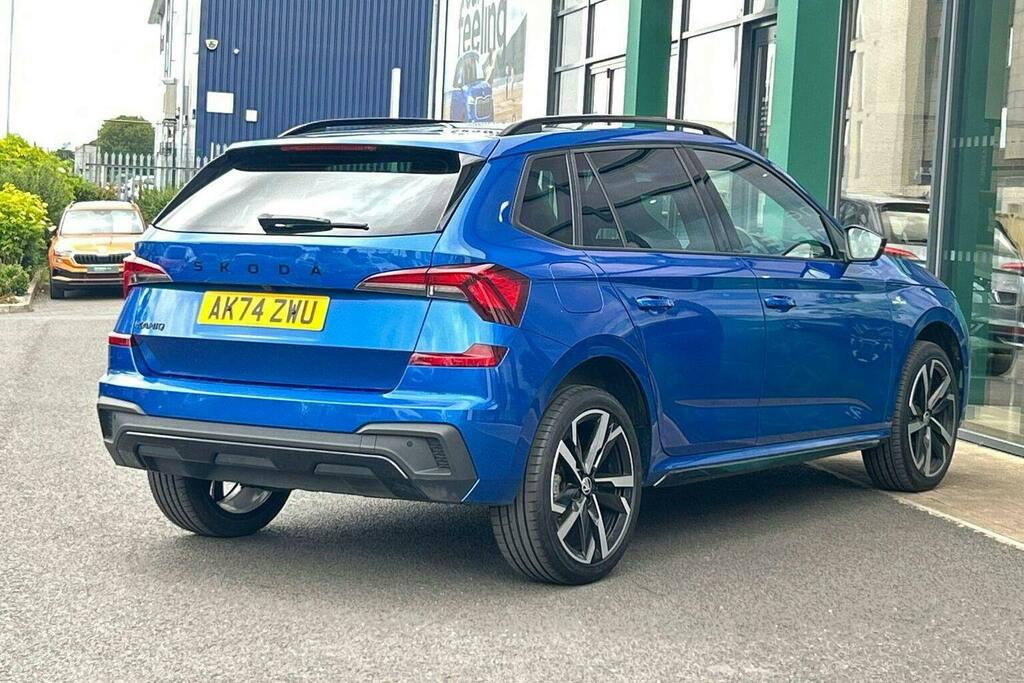 Skoda Kamiq 1.0 Tsi Monte Carlo Edition Suv Dsg AK74ZWU Blue #3