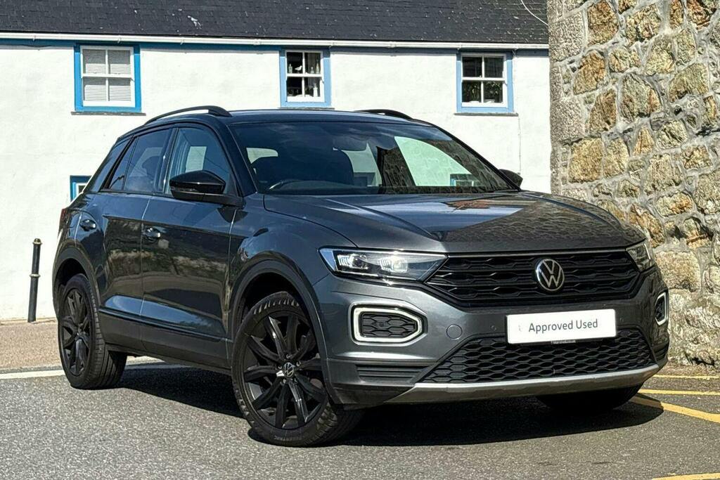 Volkswagen T-Roc 1.5 Tsi Evo Black Edition Suv Grey