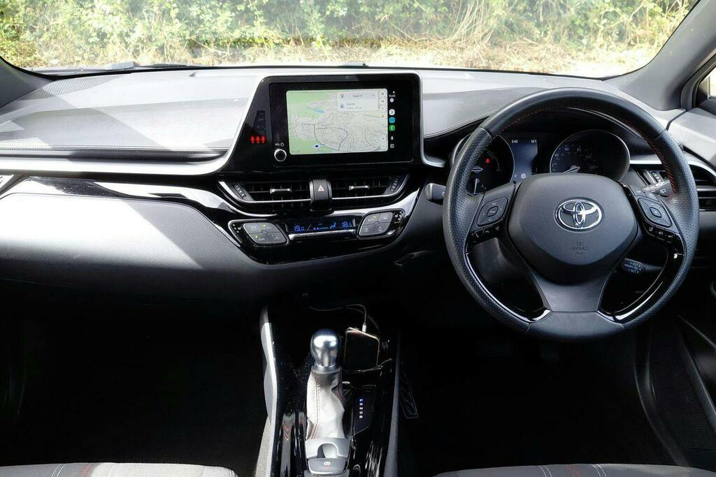 Toyota C-Hr 1.8 Vvt H Gr Sport Suv Hybrid Cvt White #6