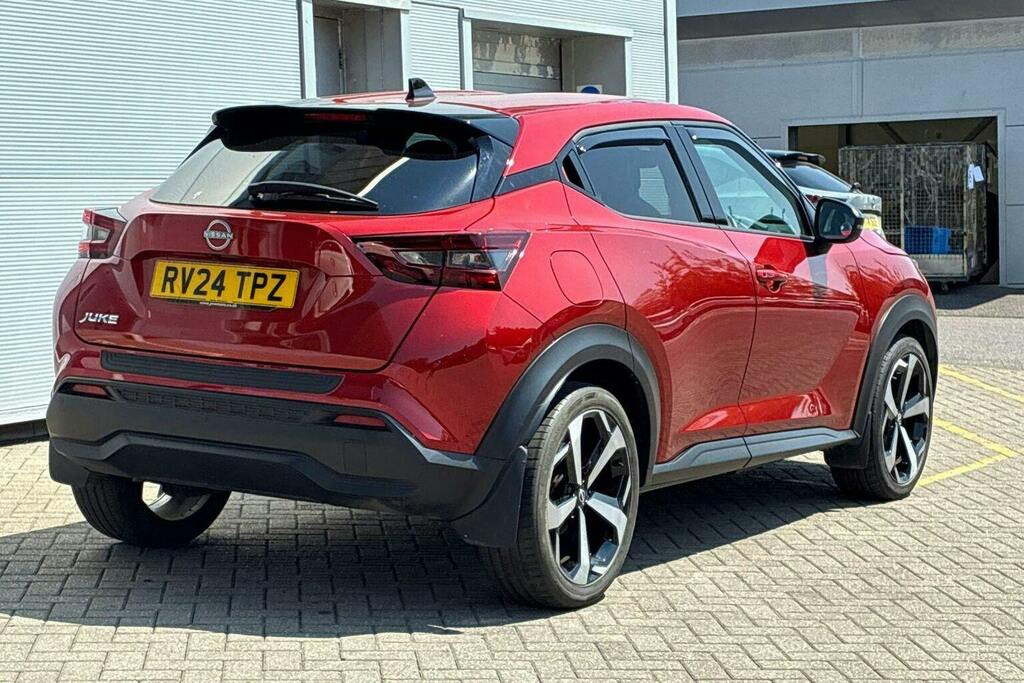 Nissan Juke 1.0 Dig T Tekna Suv RV24TPZ Red #3