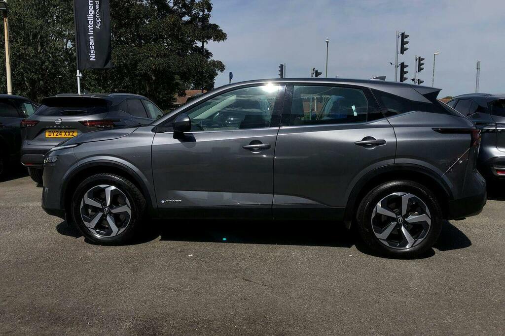 Nissan Qashqai 1.5 H E Power Acenta Premium Suv Hybrid DV24TZL Grey #6