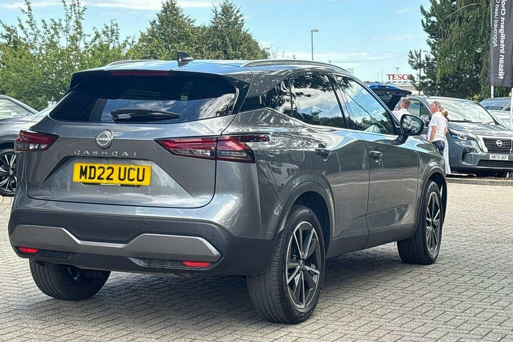 Nissan Qashqai 1.3 Dig T Mhev Tekna Suv Hybrid Xtron MD22UCU Grey #3