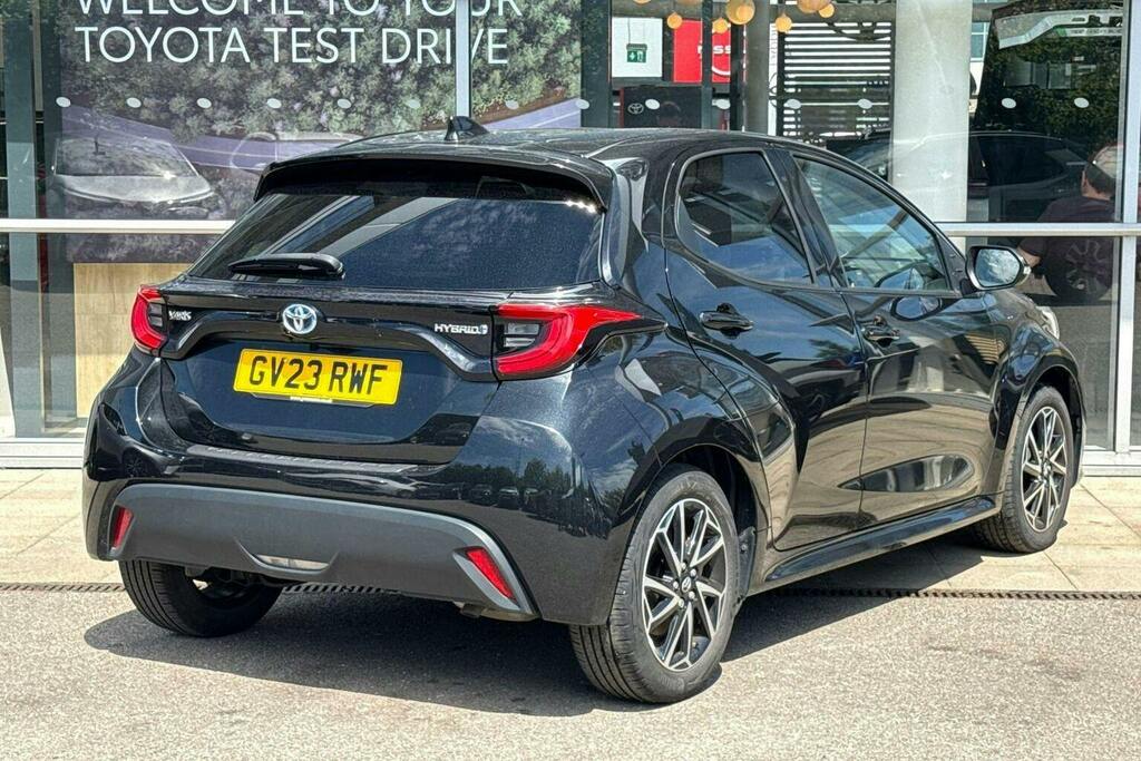 Toyota Yaris 1.5 Vvt H Design Hatchback Hybrid E Cvt GV23RWF Black #2