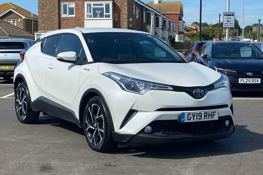Toyota C-Hr 1.8 Vvt H Design Suv Hybrid Cvt White