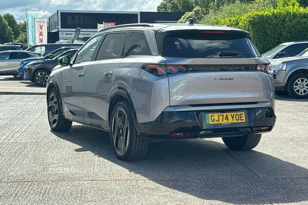Peugeot 5008 73Kwh Gt Suv GJ74YOE Grey #5