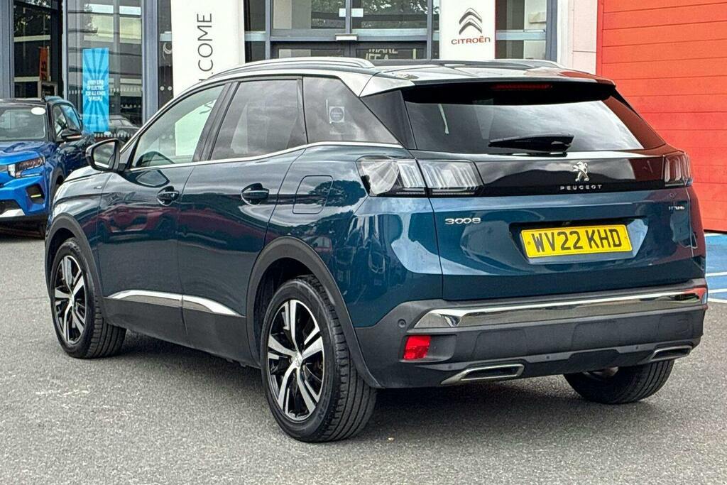 Peugeot 3008 1.6 13.2Kwh Gt Suv Plug In Hybrid E Eat WV22KHD Blue #5