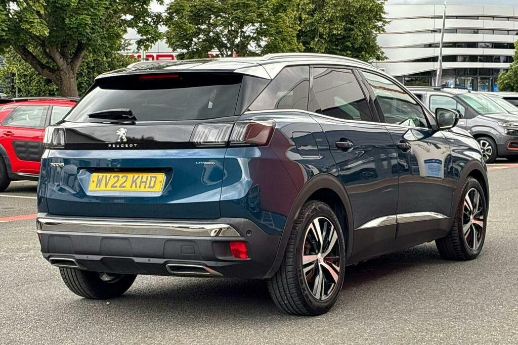 Peugeot 3008 1.6 13.2Kwh Gt Suv Plug In Hybrid E Eat WV22KHD Blue #3