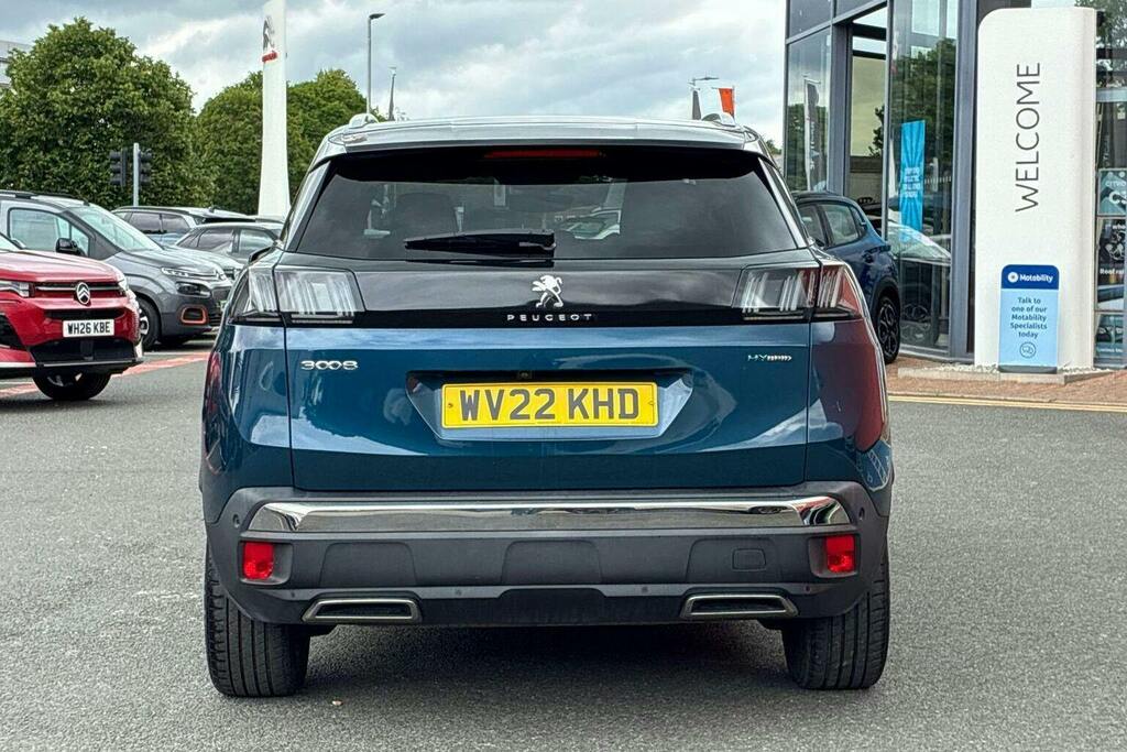 Peugeot 3008 1.6 13.2Kwh Gt Suv Plug In Hybrid E Eat WV22KHD Blue #4