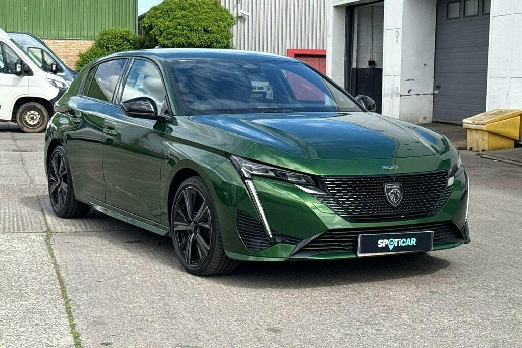 Peugeot 308 1.6 12.4Kwh Gt Premium Hatchback Plug I Green