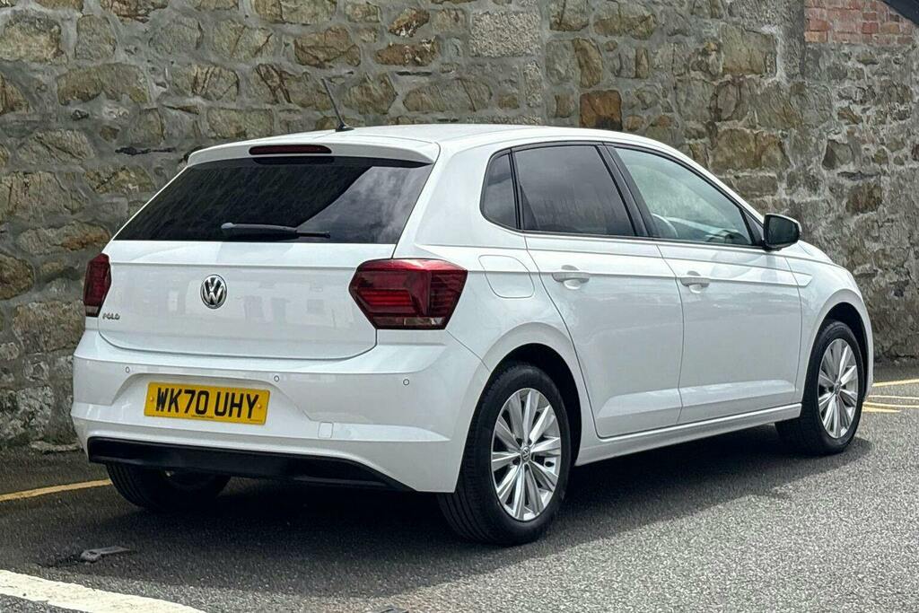 Volkswagen Polo 1.0 Tsi Match Hatchback WK70UHY White #3