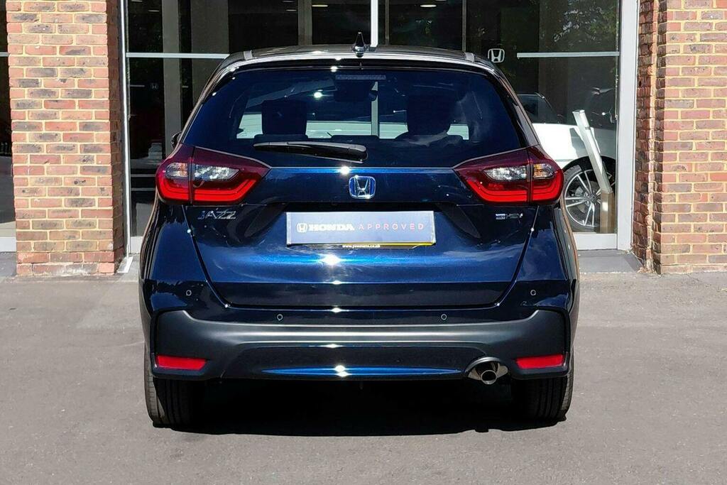 Honda Jazz 1.5 H I Mmd Advance Hatchback Hybrid Ec Blue #4