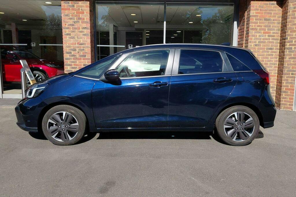 Honda Jazz 1.5 H I Mmd Advance Hatchback Hybrid Ec Blue #6