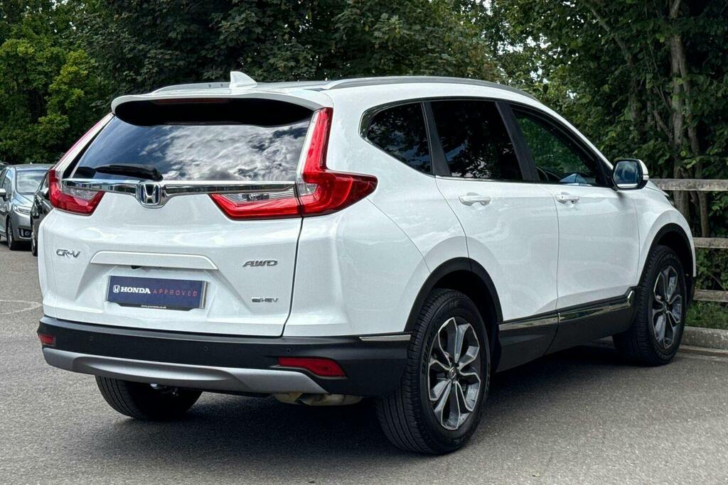 Honda Cr-V 2.0 H I Mmd Sr Suv Hybrid Ecvt 4Wd SA23XLE White #3