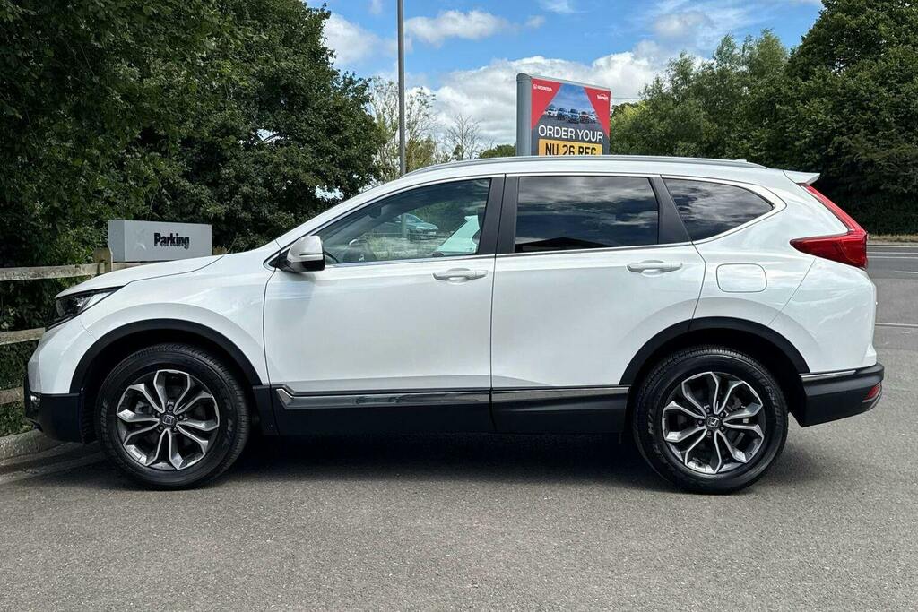 Honda Cr-V 2.0 H I Mmd Sr Suv Hybrid Ecvt 4Wd SA23XLE White #6