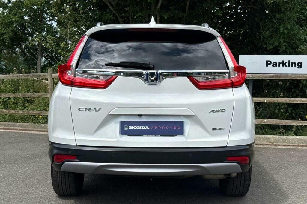 Honda Cr-V 2.0 H I Mmd Sr Suv Hybrid Ecvt 4Wd SA23XLE White #4