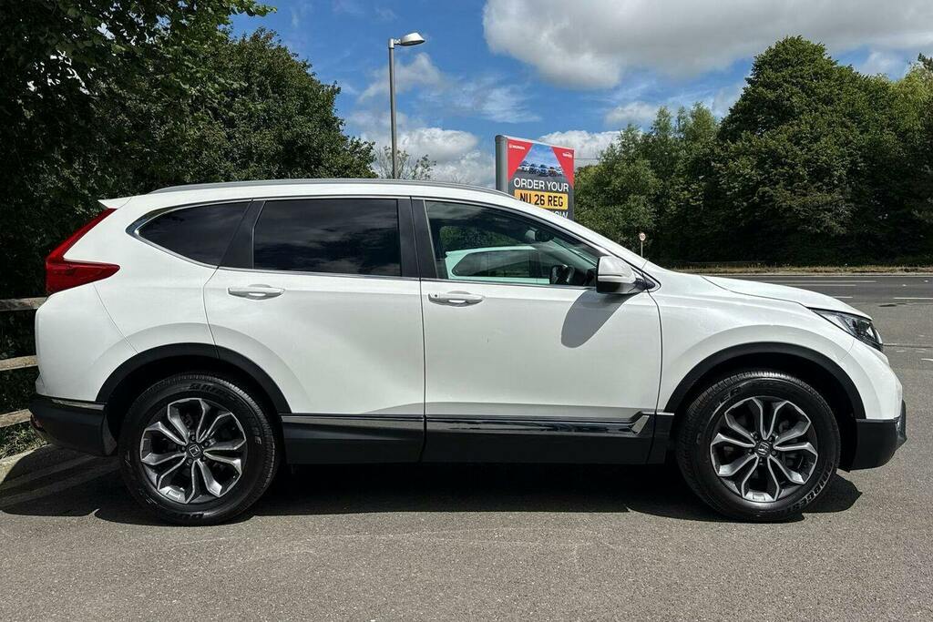 Honda Cr-V 2.0 H I Mmd Sr Suv Hybrid Ecvt 4Wd SA23XLE White #2