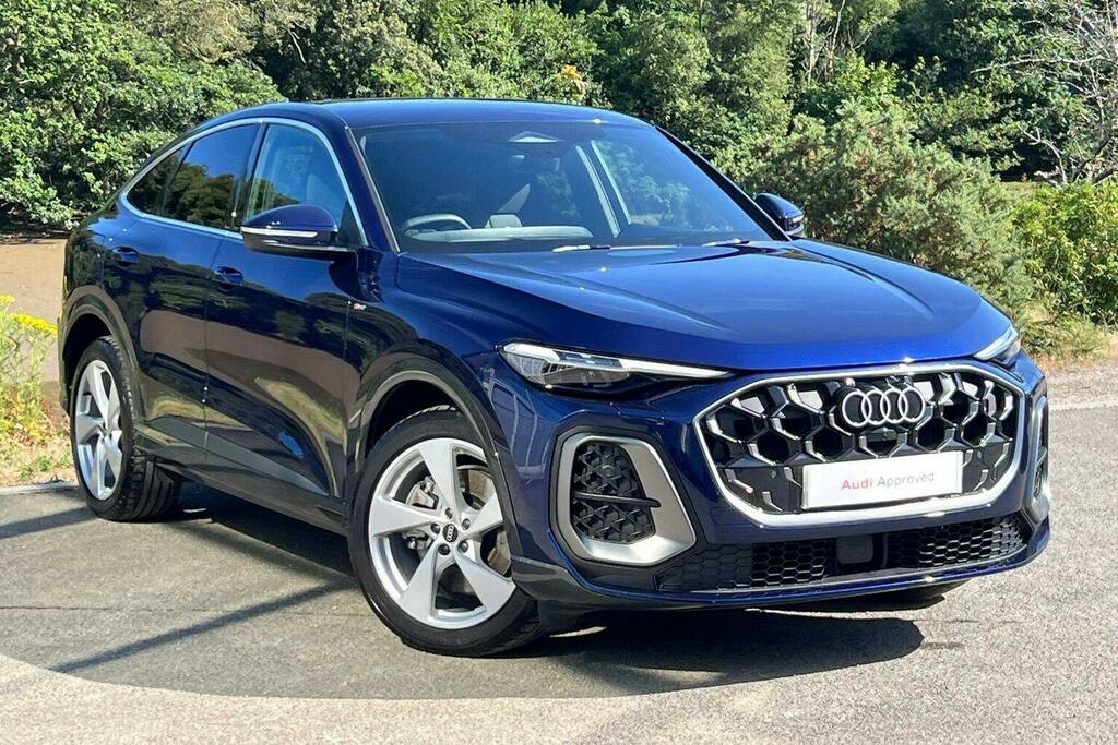 Audi Q5 2.0 Tdi S Line Sportback S Tronic Quatt Blue