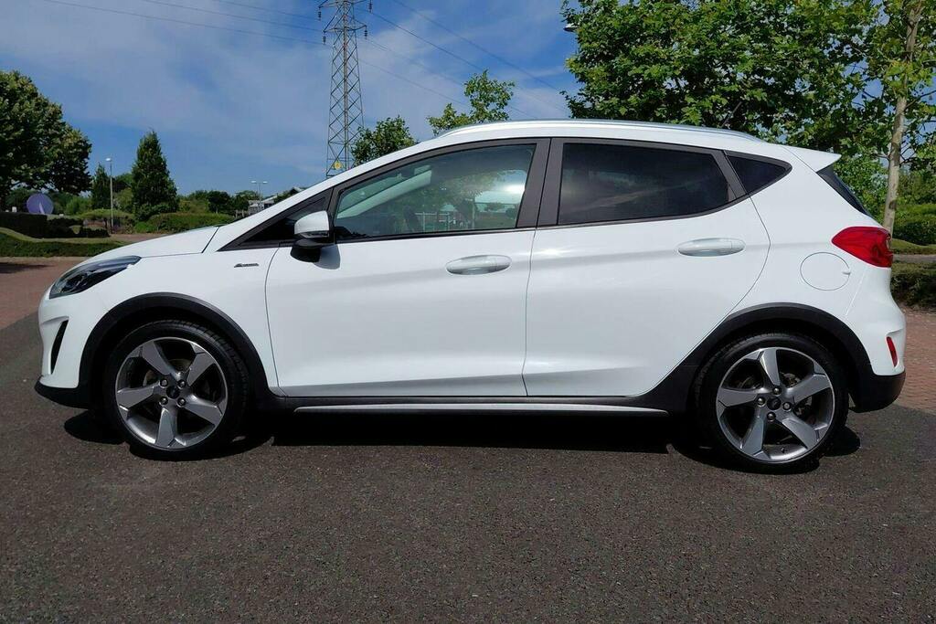 Ford Fiesta 1.0T Ecoboost Active X Hatchback GX68YTW White #6