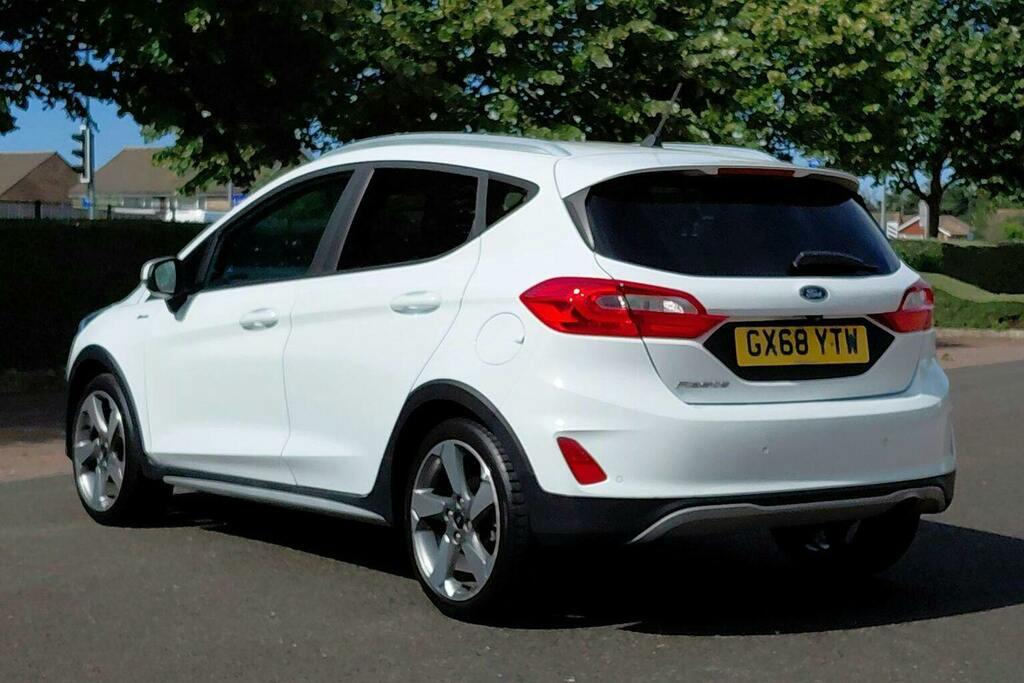 Ford Fiesta 1.0T Ecoboost Active X Hatchback GX68YTW White #5