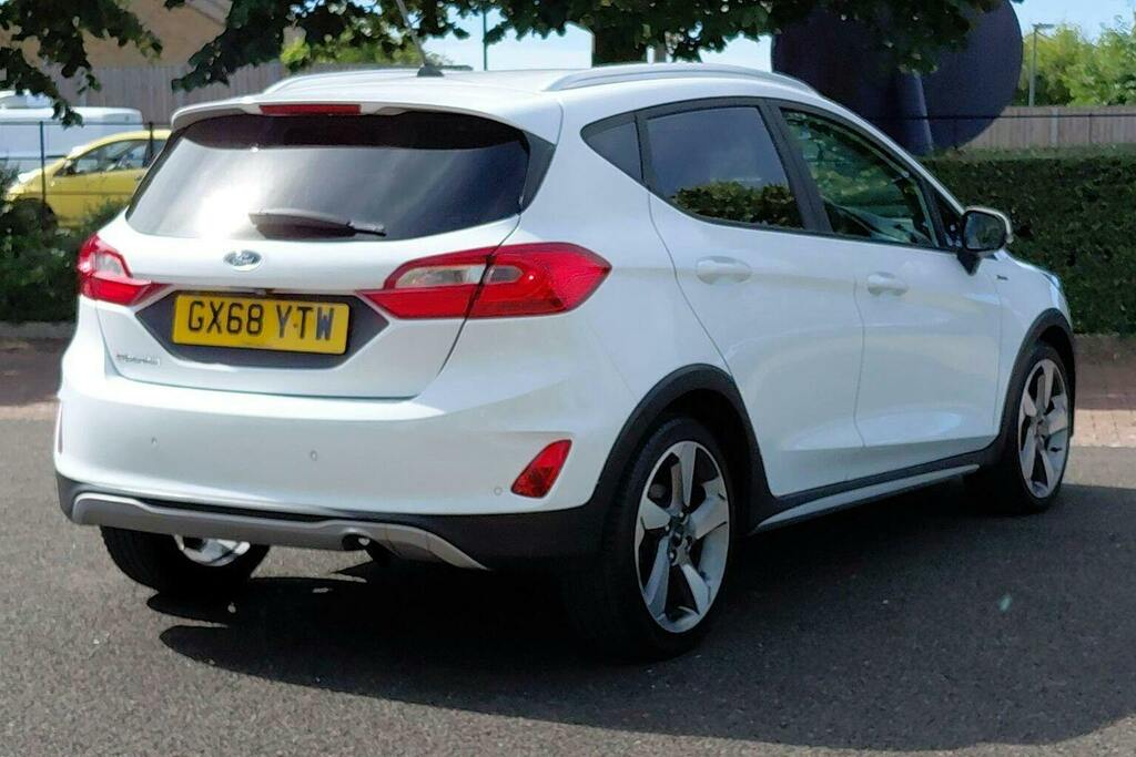 Ford Fiesta 1.0T Ecoboost Active X Hatchback GX68YTW White #3