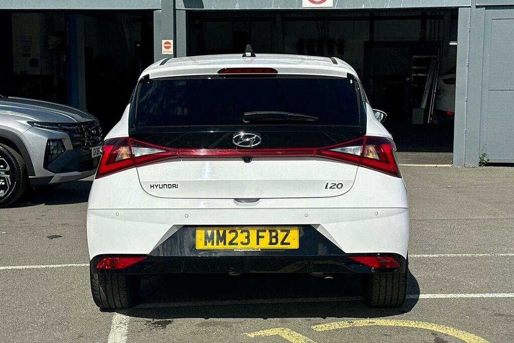 Hyundai I20 1.0 T Gdi Mhev Premium Hatchback Hybrid MM23FBZ White #4