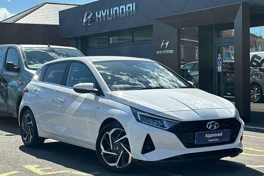 Hyundai I20 1.0 T Gdi Mhev Premium Hatchback Hybrid White