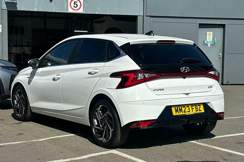 Hyundai I20 1.0 T Gdi Mhev Premium Hatchback Hybrid MM23FBZ White #5