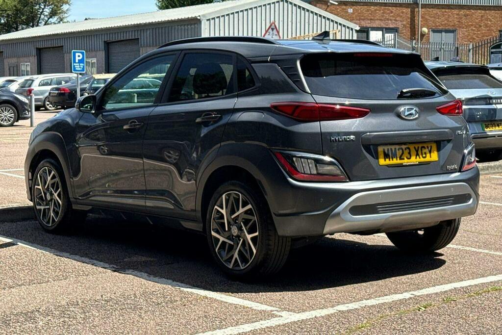 Hyundai Kona 1.6 H Gdi Premium Suv Hybrid Dct Grey #5