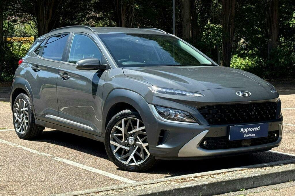 Hyundai Kona 1.6 H Gdi Premium Suv Hybrid Dct Grey