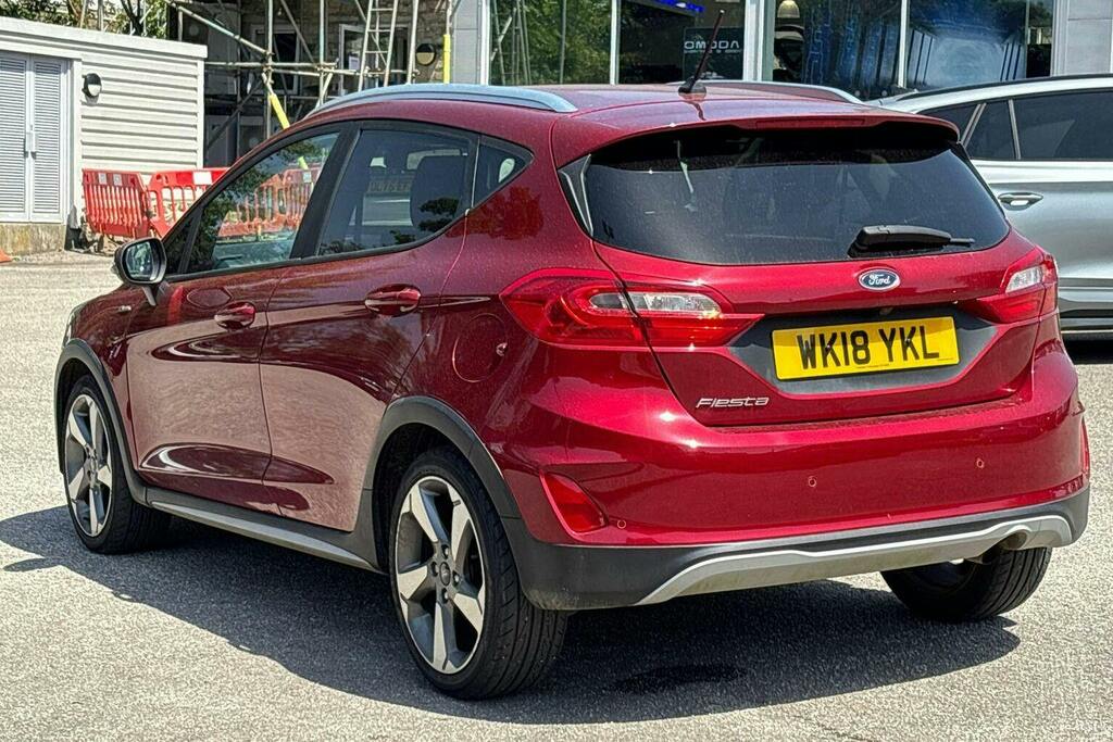 Ford Fiesta 1.0T Ecoboost Active X Hatchback WK18YKL Red #5