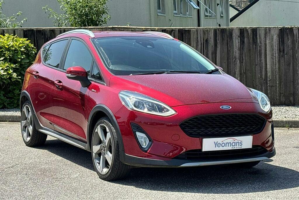 Ford Fiesta 1.0T Ecoboost Active X Hatchback Red