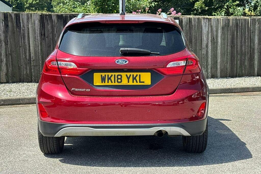Ford Fiesta 1.0T Ecoboost Active X Hatchback WK18YKL Red #4