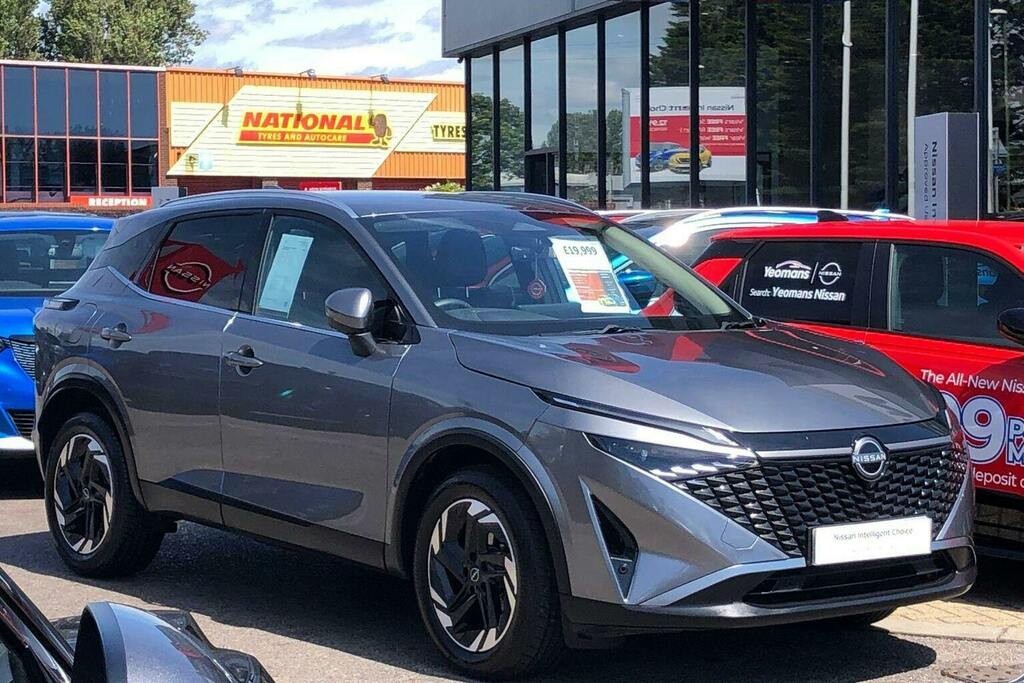 Nissan Qashqai 1.3 Dig T Mhev N Connecta Suv Hybrid Ma Grey