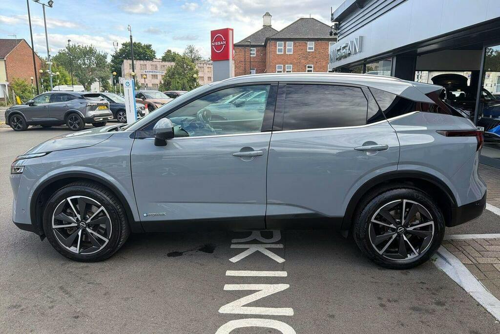Nissan Qashqai 1.5 H E Power Tekna Suv Hybrid RO73YHT Grey #6