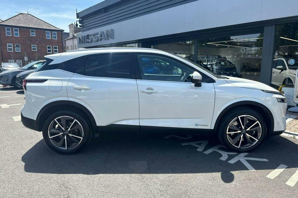 Nissan Qashqai 1.5 H E Power Tekna Suv Hybrid BM23NZX White #2