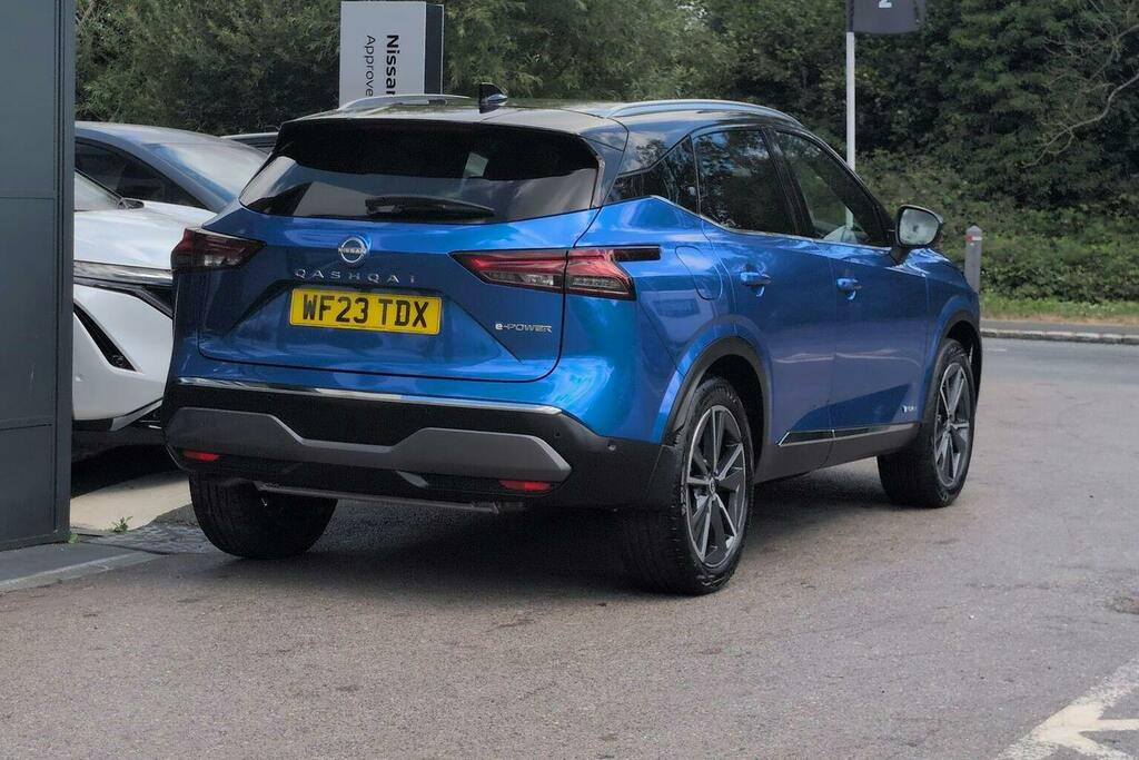 Nissan Qashqai 1.5 H E Power Tekna Suv Hybrid Blue #3