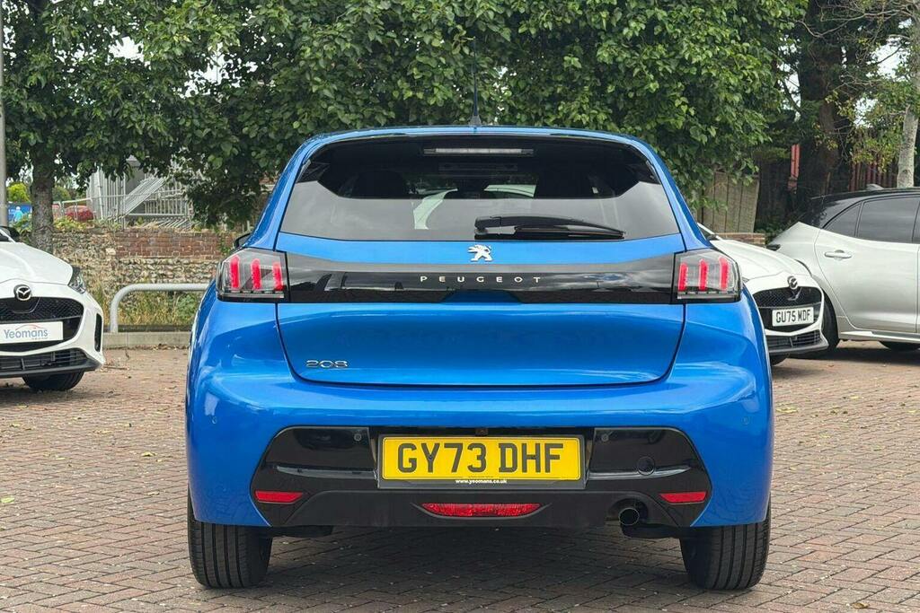 Peugeot 208 1.2 Puretech Allure Premium Plus Hatchback Pe GY73DHF Blue #6