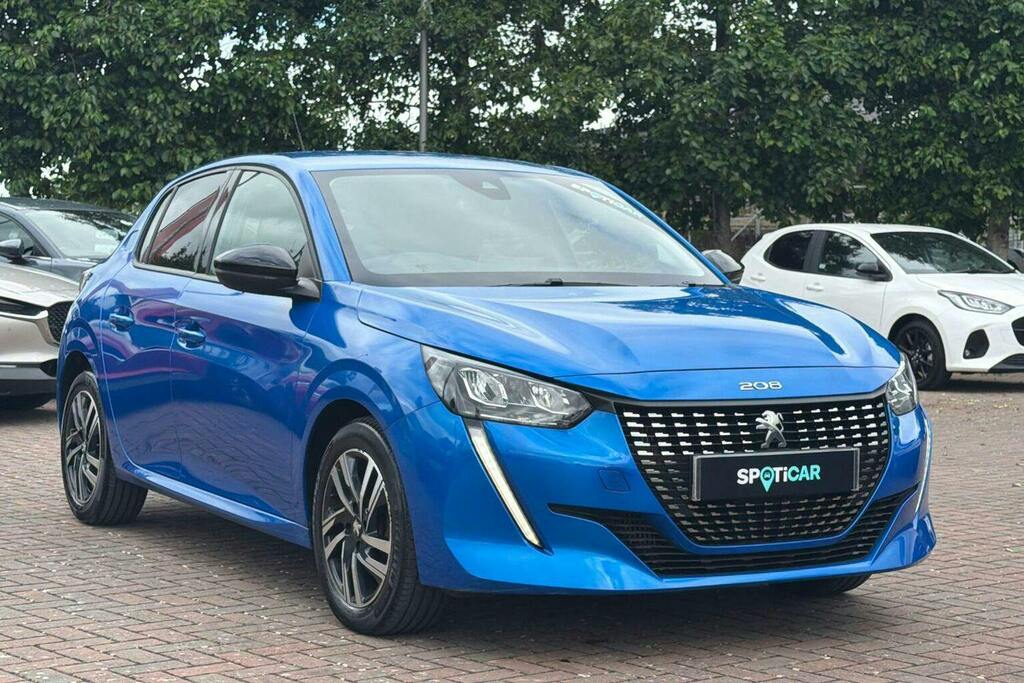 Peugeot 208 1.2 Puretech Allure Premium Plus Hatchback Pe Blue